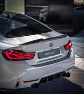 Aero Republic Carbon Fiber Rear Spoiler M4 Style for BMW F80 F30 F32 F82 F33 F83 F36 - Performance SpeedShop